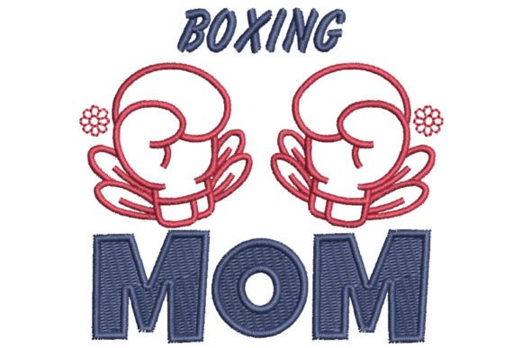 Boxing Mom: A Craft Fair-Ready Embroidery Design