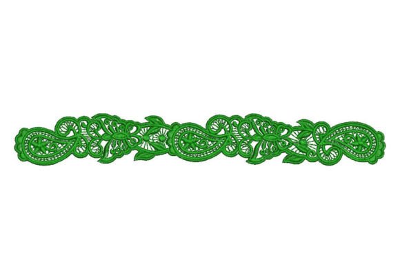 Paisley Butterfly Border