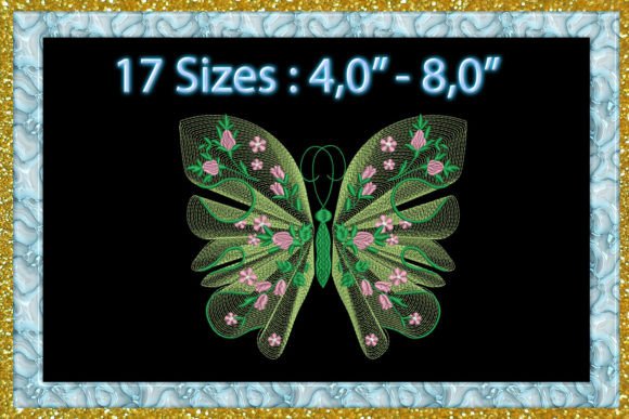Rippled Butterfly: A Seasonal Embroidery Gem